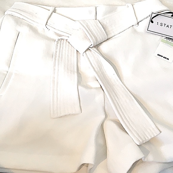 1. State - Tie Waist Shorts - Picture 4 of 6